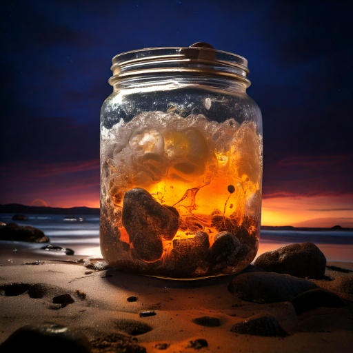 Campfire Sour — moonshine with honey and lemon
