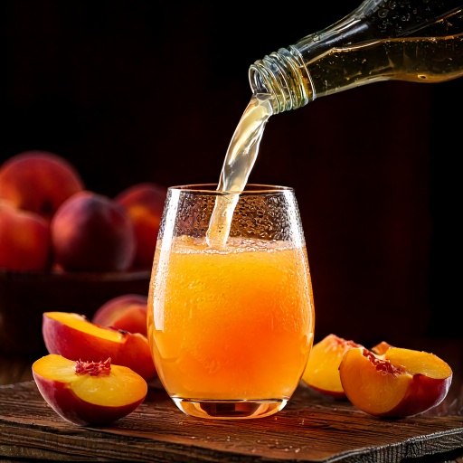 Montana Peach Shine — peach moonshine cocktail