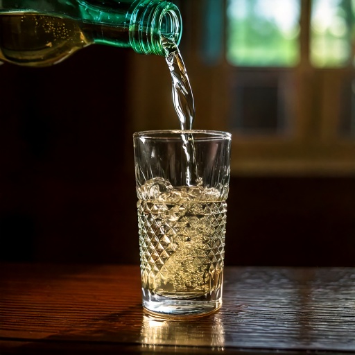 The Straight Pour — moonshine neat